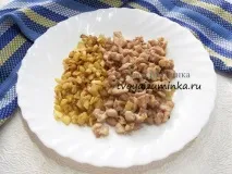 Кабачки в духовці з куркою кабачки