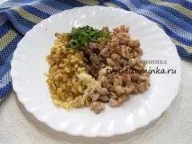 Кабачки в духовці з куркою куркою