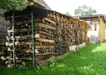 Як правильно організувати зберігання дров, готові рішення правильно