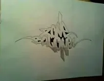 молив графити