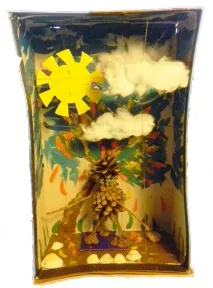 Як зробити вироби з природного матеріалу - картини з природного матеріалу своїми руками. природного