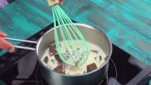 Пиріг з бульбашками неймовірна шоколадна прикраса! неймовірна