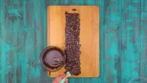 Пиріг з бульбашками неймовірна шоколадна прикраса! пиріг