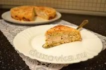 Пиріг з курки - рецепт з покроковими фото курки