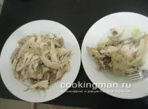 Курячий суп з домашньою яєчною локшиною - Кулінарія для чоловіків локшиною