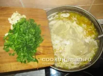 Курячий суп з домашньою яєчною локшиною - Кулінарія для чоловіків домашньою