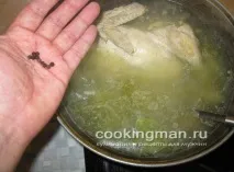 Курячий суп з домашньою яєчною локшиною - Кулінарія для чоловіків яєчною