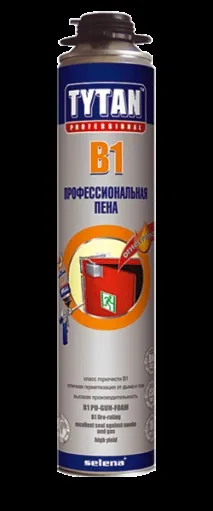 Монтажна вогнетривка піна Титан B1 монтажна