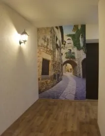 Шпалери в інтер’єрі фото інтер
