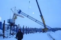 стълбове осветление осветителни
