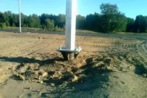 осветителни стълбове