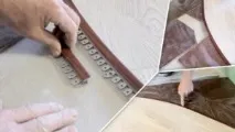 Порожки для стику між плиткою та ламінатом. стику