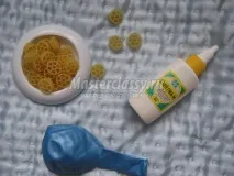 Вироби з макаронів кулю