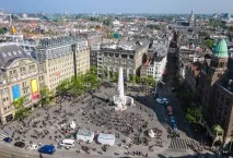 Площа Дам в Амстердамі атракціони, веб камера, пам’ятки, історія атракціони