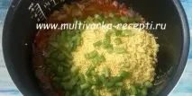 Пшоняна каша з тушонкою та овочами в мультиварці мультиварці