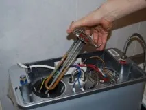 Ремонт бойлера своїми руками причини несправностей - вода не нагрівається, бойлер б’є струмом, причини