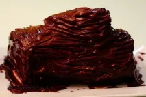 Різдвяне поліно, Picantecooking корж