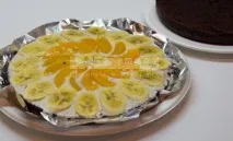 Шоколадний торт з фруктами, найпростіший і найсмачніший рецепт з фото. шоколадний