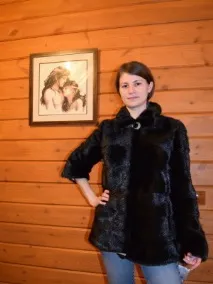 Шуба-трансформер з норки та фото норкових шуб-трансформерів актуальних моделей норкових