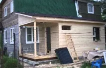 Прибудова до будинку з каркасу своїми руками будинку
