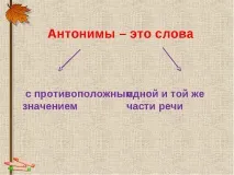антонимът думата антонимът думата