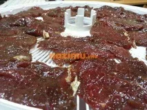 Сушена яловичина – фото рецепт, як приготувати в домашніх умовах рецепт
