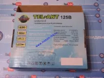 Tel ant 125B, огляд приставки, відгуки, фотозвіт 125b