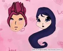 Тільки ти і я малюнки на комп’ютері - Клуб Вінкс - Winx Club комп