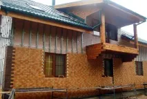 Установка термопанелей з клінкерною плиткою на дерев’яний каркасний будинок своїми руками. установка