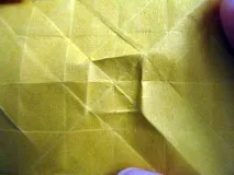 Чудова троянда орігамі з паперу орігамі