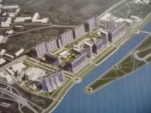 Біля телецентру в Омську з’явиться новий мікрорайон на правому березі Іртиша. омську