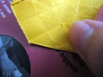 Чудова троянда орігамі з паперу орігамі