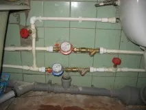 Встановлення лічильників води своїми руками правило та порядок та висота від підлоги встановлення