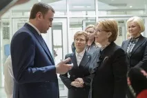 Вероніка Скворцова відвідала медичні заклади Тульської області - Суспільство - Новини - ІА відвідала