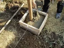 през зимата направи