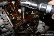 Заміна ланцюгового механізму 2 Відкручуємо