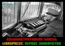 wordpress панел