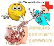 Лікування простатиту у чоловіків лікування