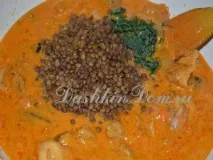 Рагу з курки з сочевицею курки