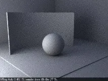 Прогресивне трасування шляхів V-Ray зображення