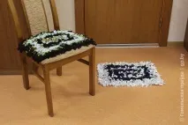 Дешево, але не сердито придверний килимок зі клаптиків своїми руками Правда Гомель килимок
