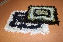 Дешево, але не сердито придверний килимок зі клаптиків своїми руками Правда Гомель клаптиків