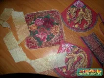 Декупаж досточки з використанням аквалаку аквалаку
