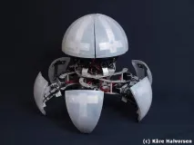 Подвійний робот-гексапод MorpHex MKII урбанізований колобок сучасності робот-гексапод