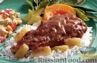 Рецепти других страв, Курка з ананасами, рецепти з фото на 58 рецептів фото