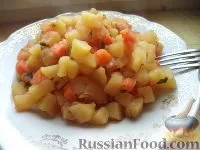 Рецепт Картопляне рагу на картопля