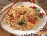 Рецепти других страв, Курка з ананасами, рецепти з фото на 58 рецептів страв