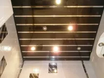 Рейкові стелі у ванній кімнаті - який вибрати Монтаж своїми руками, ціна за комплект ванній
