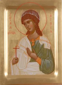 Ікони святих Агнія (Анна) Римська, мц римська