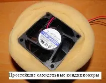 Виготовлення кондиціонера із звичайного вентилятора вентилятора